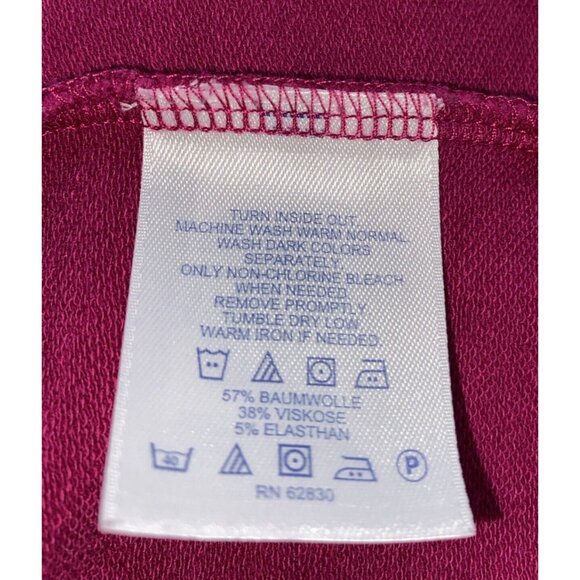 Lands End Cowl Neck Ladies Cozy Sweatshirt Stretch Pullover Size XL 18-20 - Picture 6 of 9